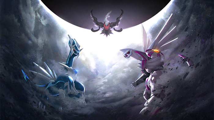 Alternate art for Palkia and Dialga tera raid